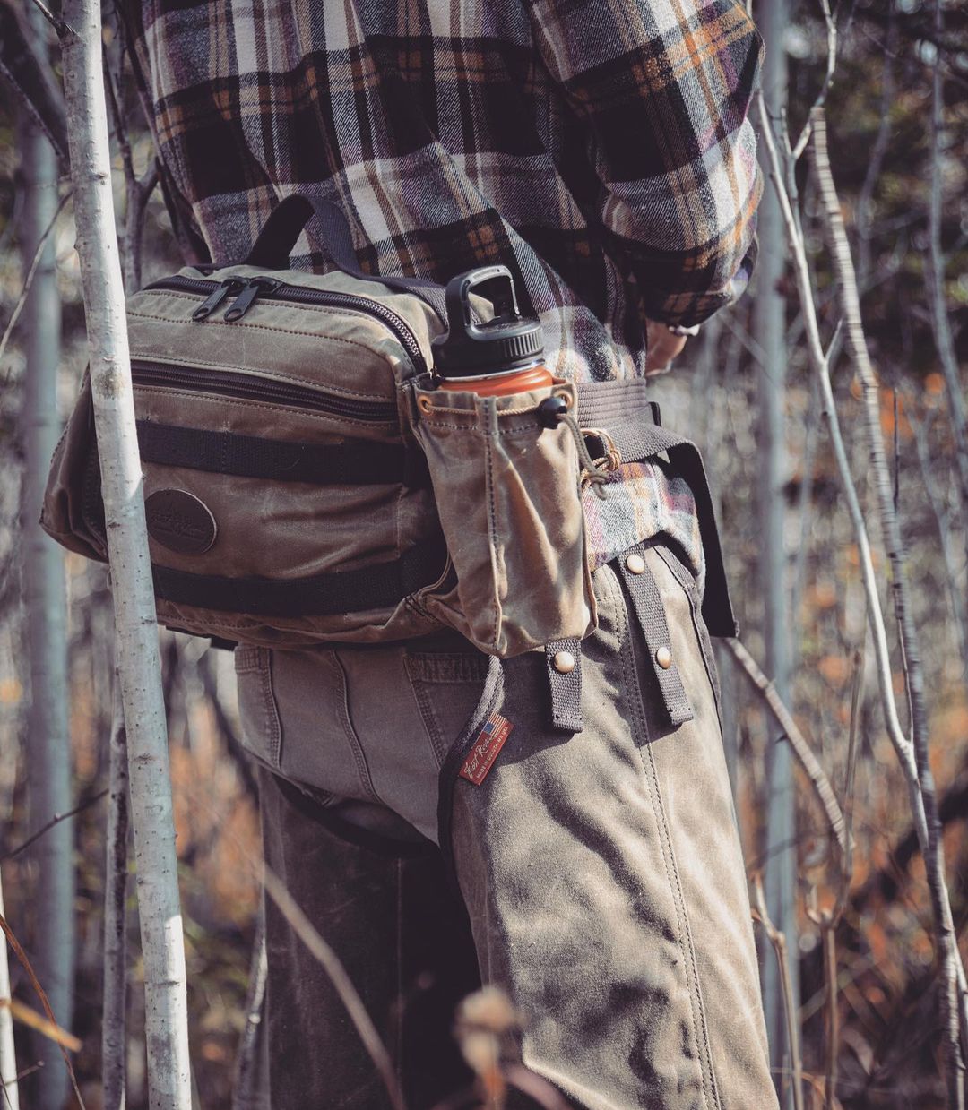Туристическая поясная сумка-рюкзак Frost River Lumbar Pack для походов, путешествий, бушкрафта