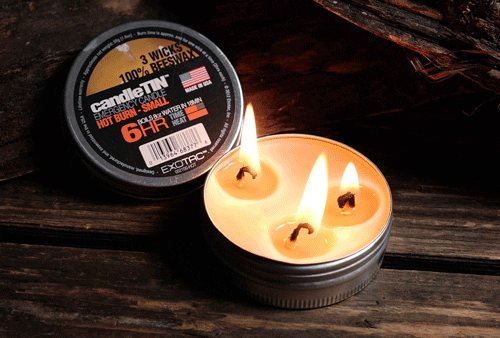 Exotac CandleTIN Hot Burn Small