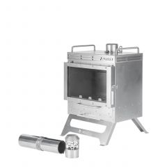 Печь-камин титановая Pomoly Dweller-Ti Wood Stove Titanium Outdoor Fireplace