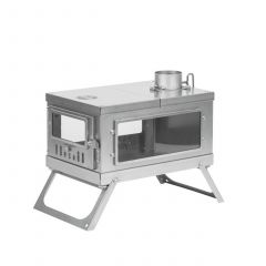 Печь-камин титановая Pomoly Timber Wolf 3 Titanium Stove