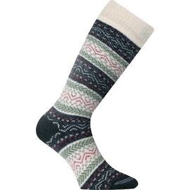 Носки треккинговые Lasting HMA, Цвет: Grey/White/Green, Размер: S (34-37)