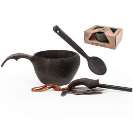 Набор чашка-кукса Kupilka 21 Craft Box, чайная ложка, огниво, Цвет: Kelo