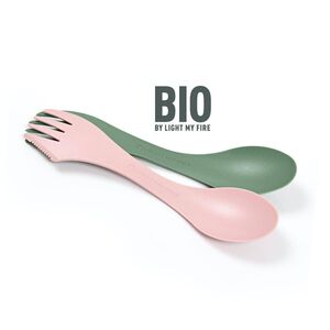 Набор ловилок для левшей Light My Fire Original Left BIO, Цвет: Sandy Green/Dusty Pink