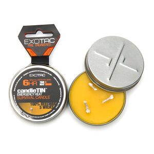 Свеча походная Exotac CandleTIN Hot Burn Small