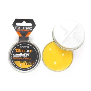 Свеча походная Exotac CandleTIN Slow Burn Small