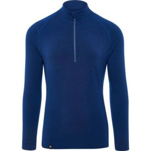 Термофутболка мужская Thermowave Merino Arctic Zipper, Цвет: Navy, Размер: S