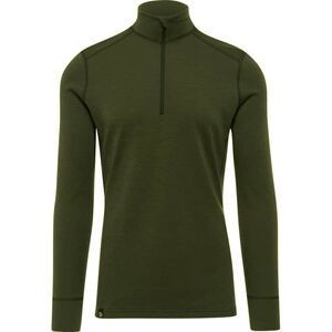 Термофутболка мужская Thermowave Merino One Zipper, Цвет: Forest Green, Размер: S