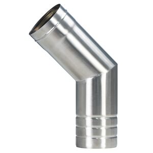 Поворотное колено дымохода Winnerwell 45°(D 76 мм)