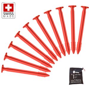 Набор колышков для палатки SwissPiranha RT180 (10 шт, чехол)