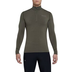 Термофутболка мужская Thermowave Merino Arctic Zipper, Цвет: Forest Green, Размер: 2XL