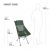 Кресло складное Helinox Chair Sunset, Forest Green, Цвет: Forest Green, изображение 8