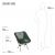 Стул складной Helinox Chair One, Forest Green, Цвет: Forest Green, изображение 6