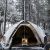 Палатка Pomoly Dome X4 2.0 Wood Stove Tent, Sunset Yellow, Цвет: Sunset Yellow, изображение 27 - MyBiggame Палатка Pomoly Dome X4 2.0 Wood Stove Tent, Sunset Yellow, Цвет: Sunset Yellow, изображение 27