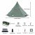 Палатка Pomoly Manta Тipi Wood Stove Tent, Green, Цвет: Green, изображение 2 - MyBiggame Палатка Pomoly Manta Тipi Wood Stove Tent, Green, Цвет: Green, изображение 2