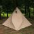 Tент Pomoly Rhombus Bushcraft Tarp Canvas Wolf Den 2.0 Shelter, Khaki, Цвет: Khaki, изображение 5