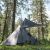 Палатка Pomoly Hussar 20 Solo Tipi Hot Tent, Smoke Blue, изображение 12