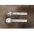 Набор столовых приборов Winnerwell Titanium Folding Fork & Spoon Set, изображение 6
