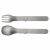 Набор столовых приборов Winnerwell Titanium Folding Fork & Spoon Set, изображение 2