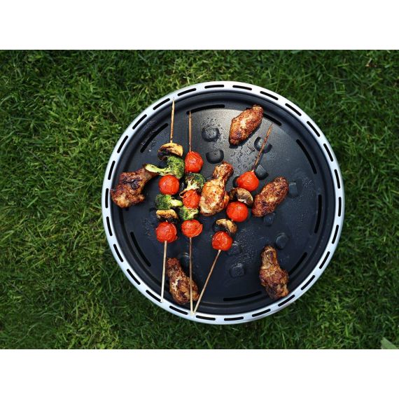 Бездымный угольный гриль Muurikka Nokkela Black, изображение 4