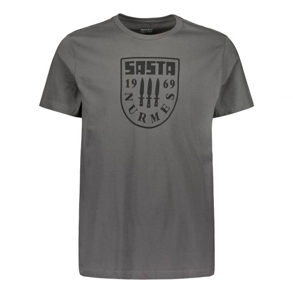 Футболка мужская SASTA Nurmes, 18 Dark Grey, Цвет: 18 Dark Grey, Размер: M