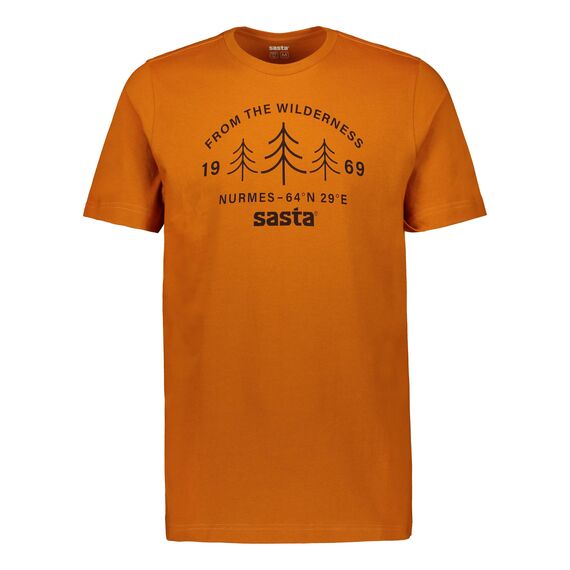 Футболка мужская SASTA Wilderness, 66 Orange, Цвет: 66 Orange, Размер: S
