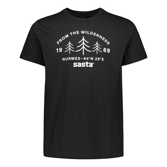 Футболка мужская SASTA Wilderness, 19 Black, Цвет: 19 Black, Размер: S