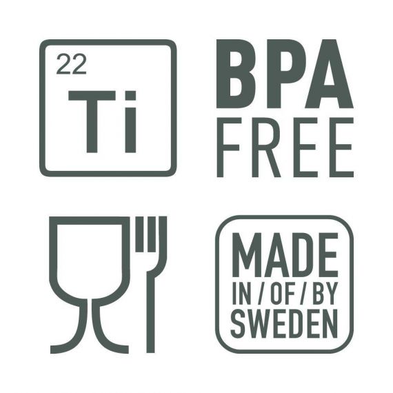 Титановая ложка-вилка в чехле Light My Fire Spork Kit Titanium, изображение 5