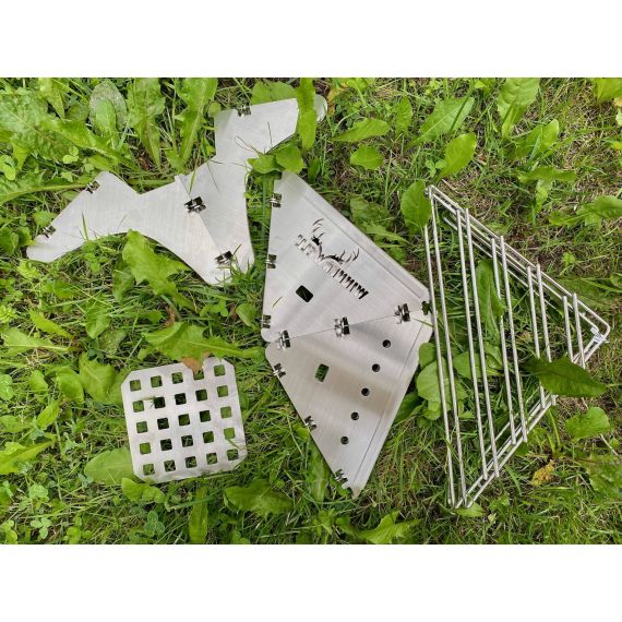 Костровая чаша-гриль Winnerwell Small Flat Firepit, изображение 13