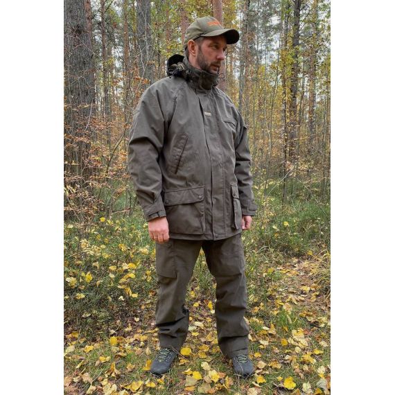 Куртка мужская SASTA Korpi Green jacket, 39 Dark Forest, Цвет: 39 Dark Forest, Размер: 2XL, изображение 2