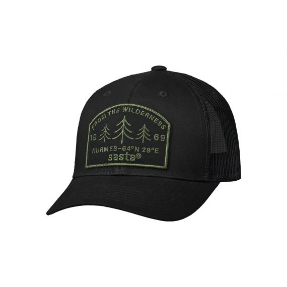 Кепка SASTA Wilderness cap, 19 Black, Цвет: 19 Black