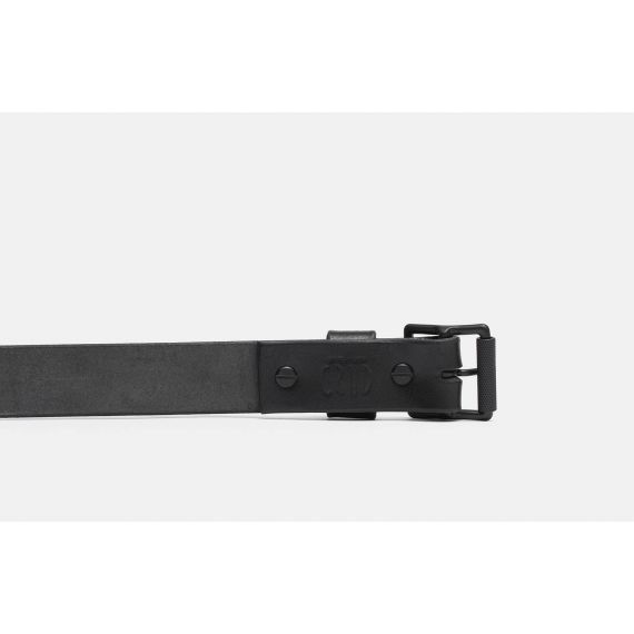 Ремень кожаный Crud Belt, Black, Цвет: Black, Размер: 95, изображение 2