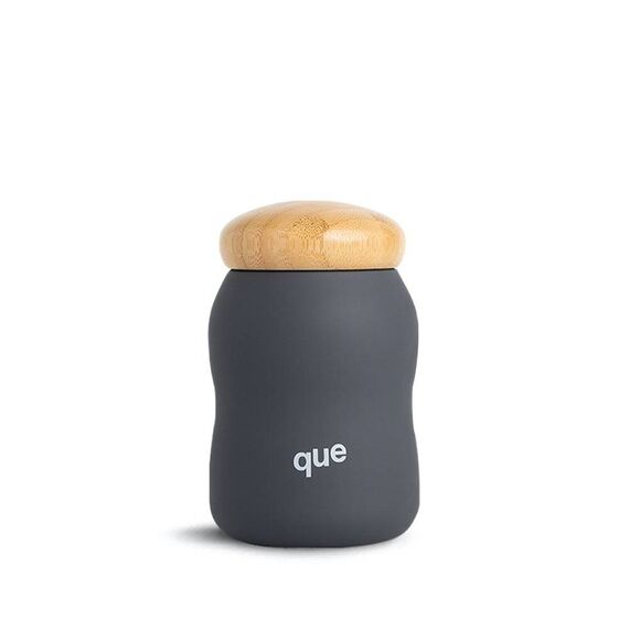 Термос Que The Insulated Bottle 355 мл, Metallic Charcoal, Цвет: Metallic Charcoal