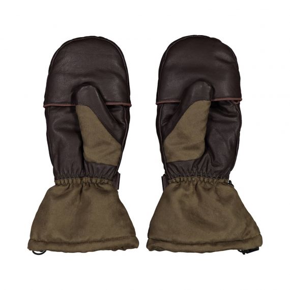 Рукавицы SASTA Ohto Mitten, 49 Dark Brown, Цвет: 49 Dark Brown, Размер: L, изображение 4