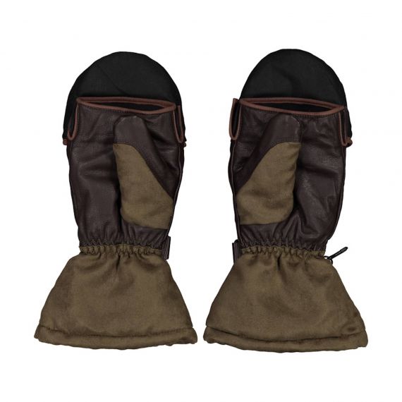 Рукавицы SASTA Ohto Mitten, 49 Dark Brown, Цвет: 49 Dark Brown, Размер: L, изображение 2