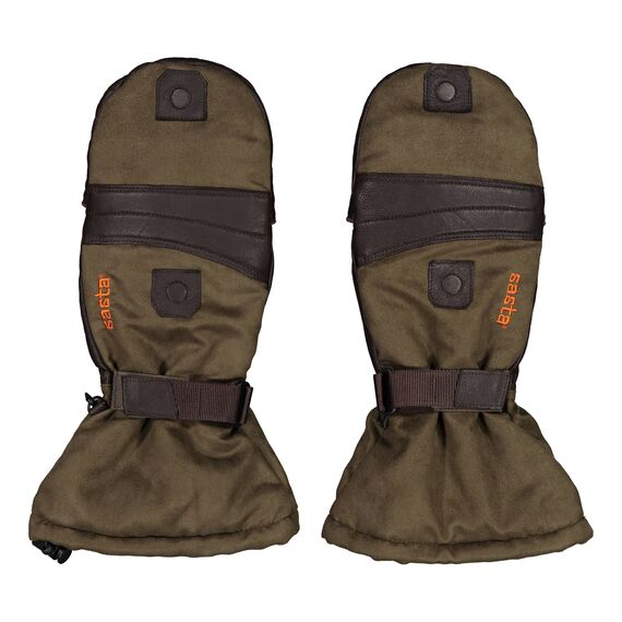 Рукавицы SASTA Ohto Mitten, 49 Dark Brown, Цвет: 49 Dark Brown, Размер: M