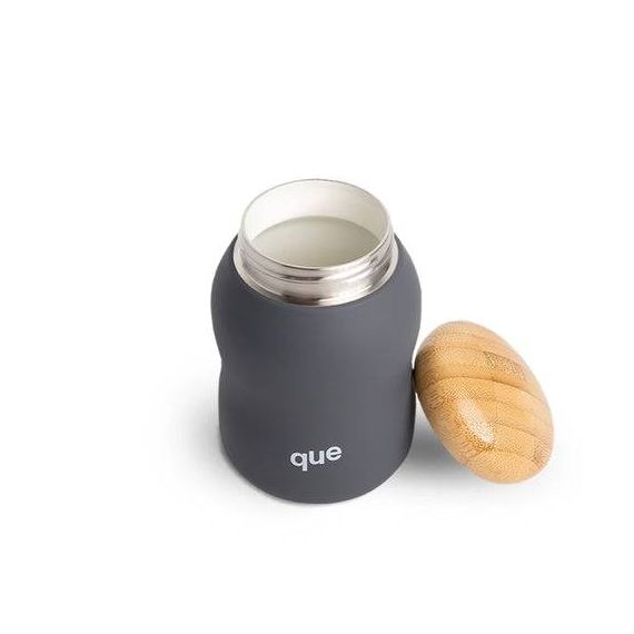 Термос Que The Insulated Bottle 355 мл, Metallic Charcoal, Цвет: Metallic Charcoal, изображение 2