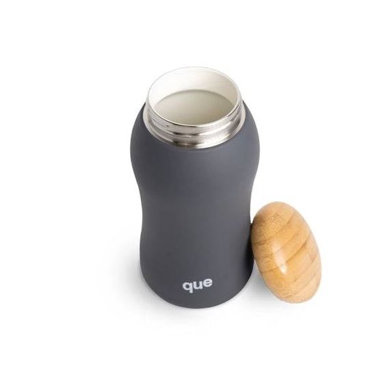 Термос Que The Insulated Bottle 482 мл, Metallic Charcoal, Цвет: Metallic Charcoal, изображение 2