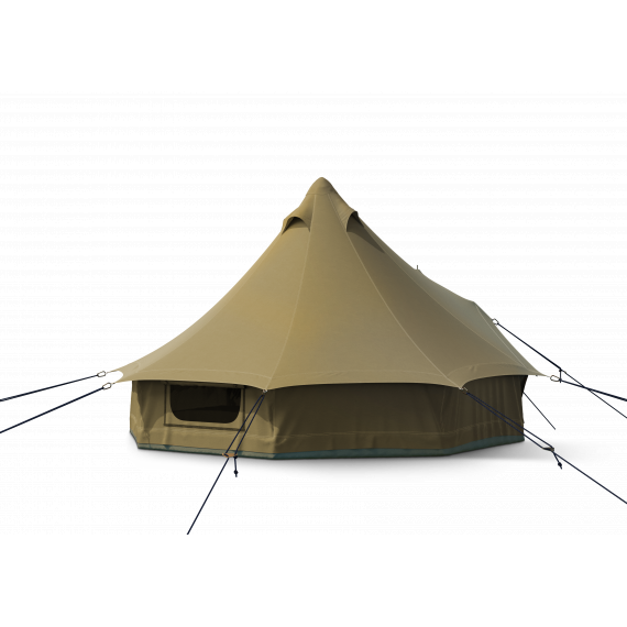 Палатка Autentic Middle Bell 3.6, Moss, Цвет: Moss, изображение 4