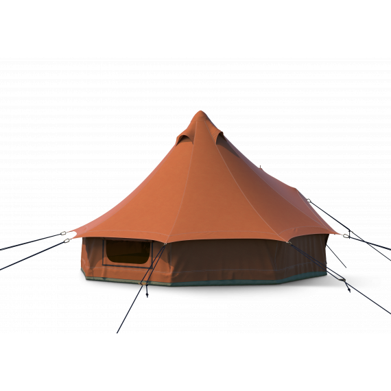 Палатка Autentic Middle Bell 3.6, Roasted Pumpkin, Цвет: Roasted Pumpkin, изображение 4