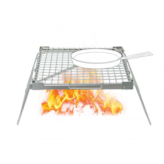 Костровая чаша-гриль Winnerwell Secondary Combustion Portable Grill Firepit, изображение 2