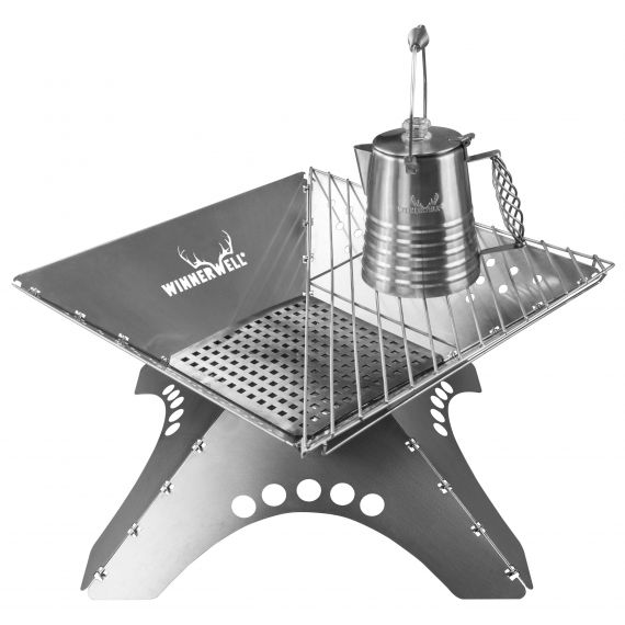 Костровая чаша-гриль Winnerwell XL Flat Firepit, изображение 9