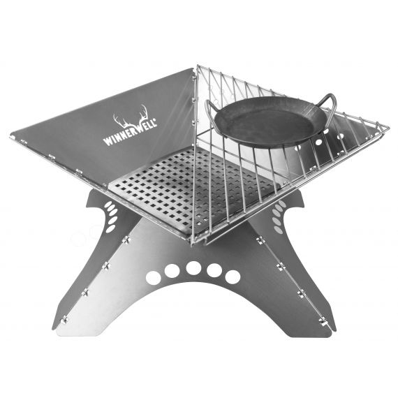 Костровая чаша-гриль Winnerwell XL Flat Firepit, изображение 10