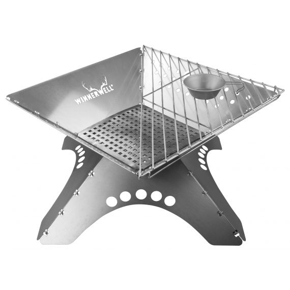 Костровая чаша-гриль Winnerwell XL Flat Firepit, изображение 11