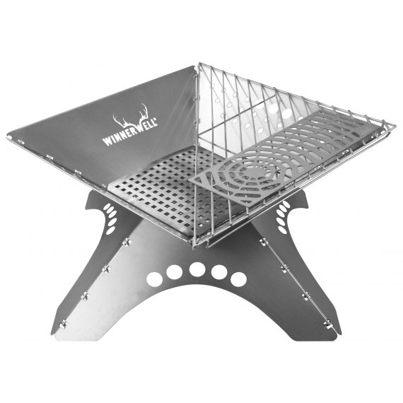 Костровая чаша-гриль Winnerwell XL Flat Firepit, изображение 13