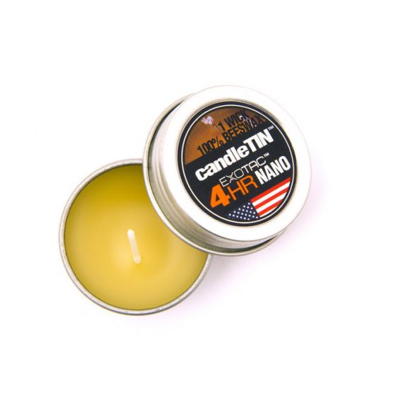 Набор походных свечей Exotac CandleTIN Nano, изображение 2