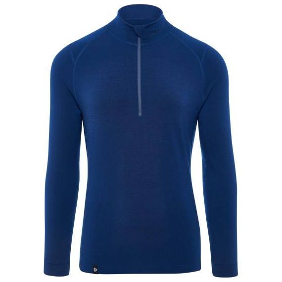Термофутболка мужская Thermowave Merino Arctic Zipper, Navy, Цвет: Navy, Размер: XL