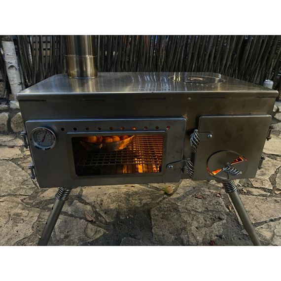 Походная печь Winnerwell Woodlander Pizza Stove Large, изображение 10