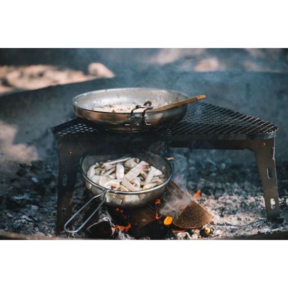 Сковорода Primus CampFire Frying Pan Stainless Steel 25 см, изображение 4