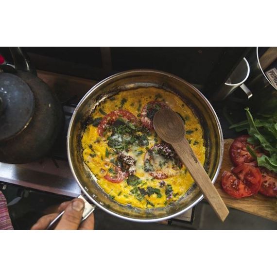 Сковорода Primus CampFire Frying Pan Stainless Steel 25 см, изображение 3