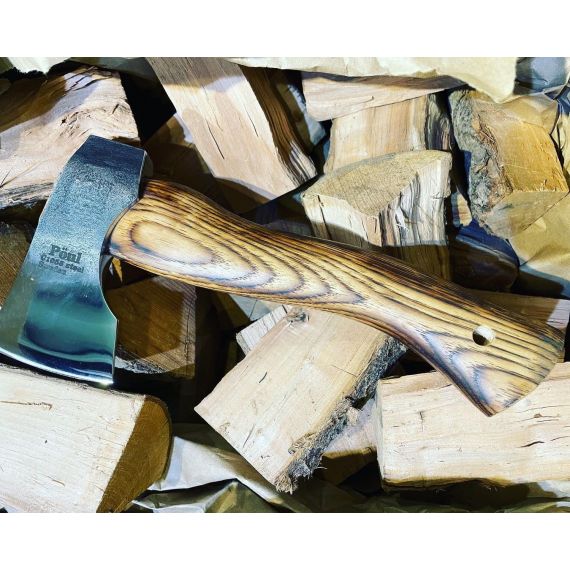 Топор Poul Mini Trekking Axe Carbon Steel, Dark, Цвет: Dark, изображение 3